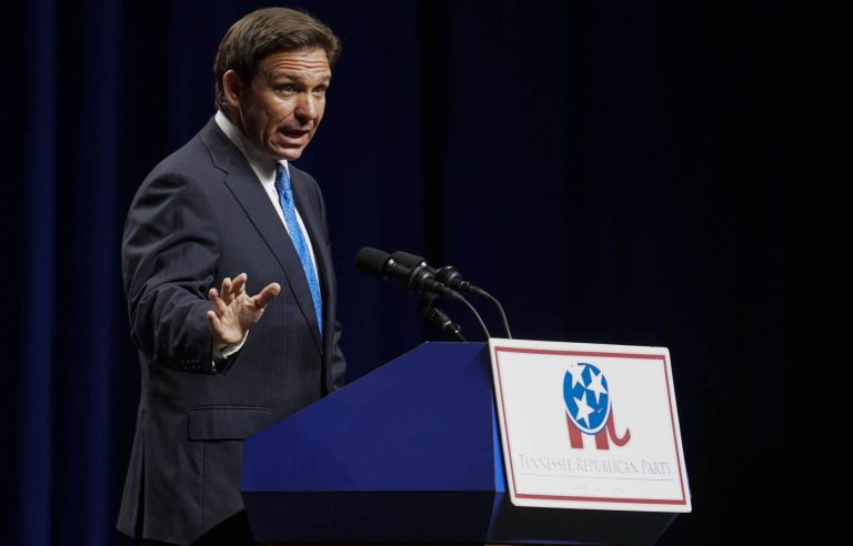 A laborious start to the campaign for Ron DeSantis, Trump’s rival