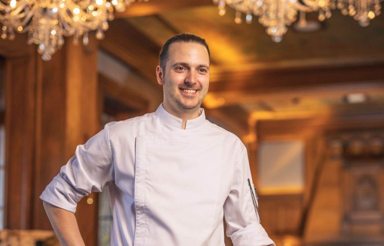 A new chef for Le Champlain restaurant in Quebec