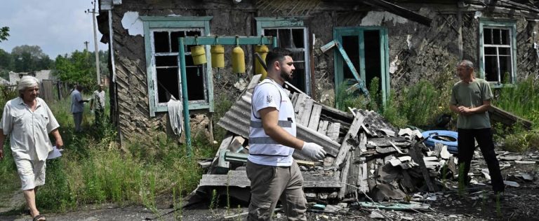 After the Russian occupation, the resentment of a villager in eastern Ukraine