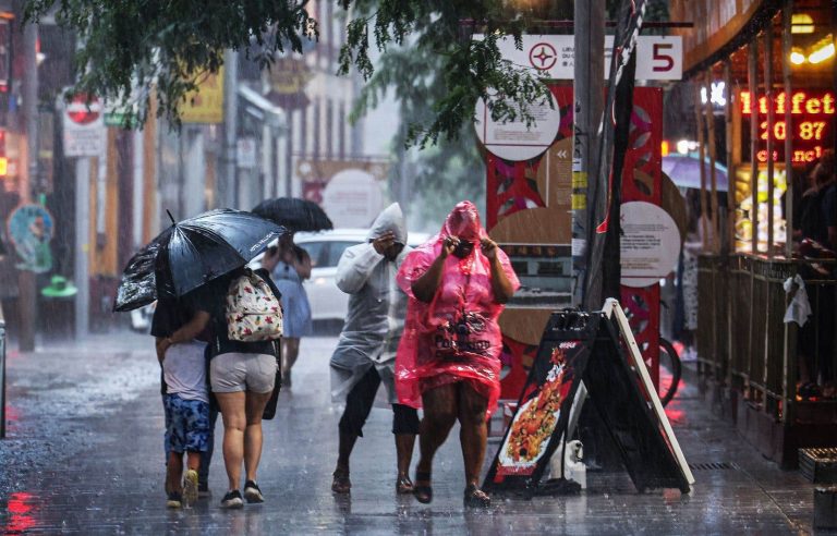 After violent thunderstorms, flooded basements and sewage discharges in Montreal