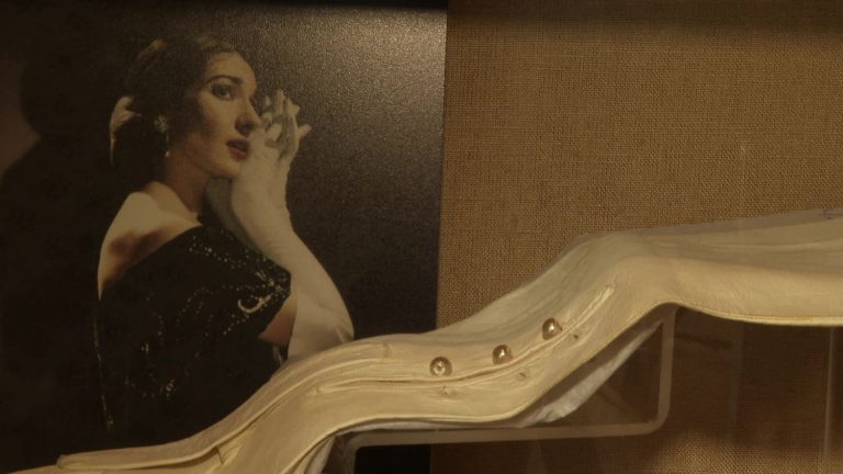 An exhibition on Maria Callas in Beaulieu-sur-Mer, with the diva’s personal items