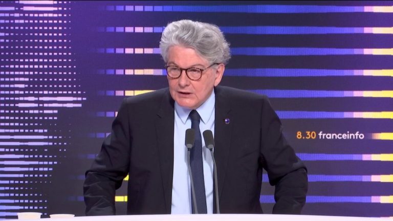 Arms deliveries to Ukraine, moderation of social networks … The “8:30 franceinfo” by Thierry Breton