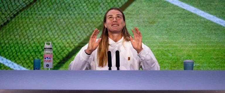 Banned last year, Aryna Sabalenka ‘cried’ when she saw Wimbledon on TV