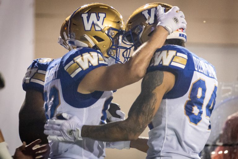 Blue Bombers 17 – Alouettes 3 |  Crying in the rain