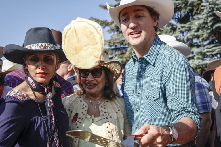 Calgary Stampede |  Justin Trudeau participates in two pancake breakfasts