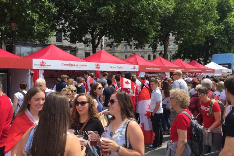 Canada Day |  When London waves the maple leaf