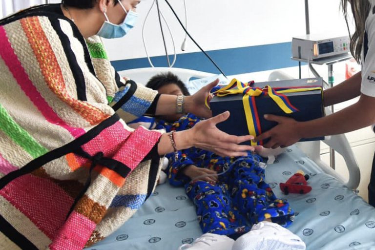 Colombia |  Children rescued from the jungle leave hospital after a month of treatment