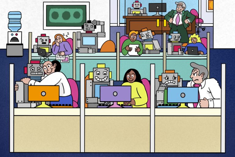 Companies are flocking to AI in the office