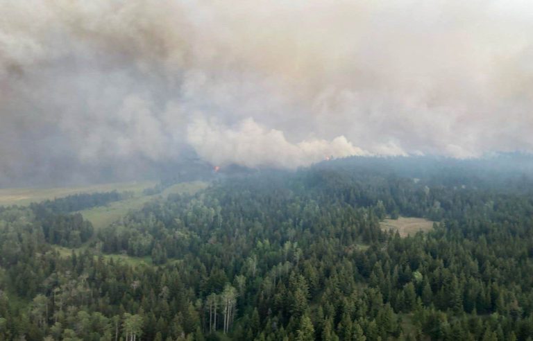 Despite the rain, fires are still raging in British Columbia