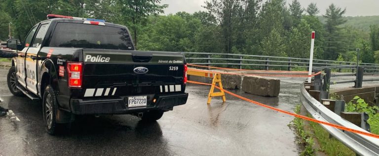 [EN IMAGES] Floods in Sainte-Brigitte-de-Laval: the mayor declares a state of emergency