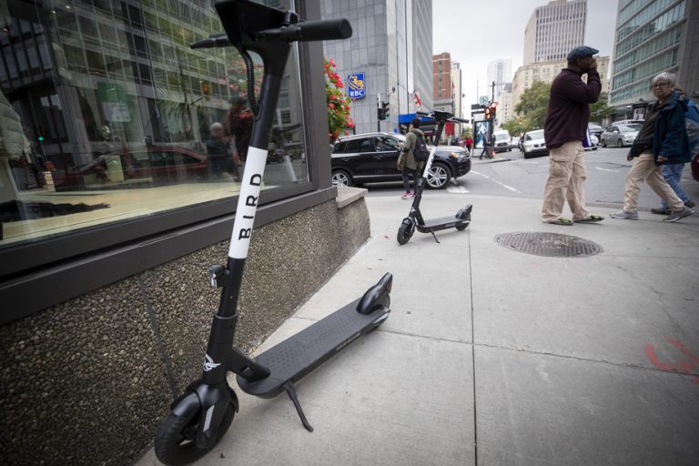 Electric scooters are back