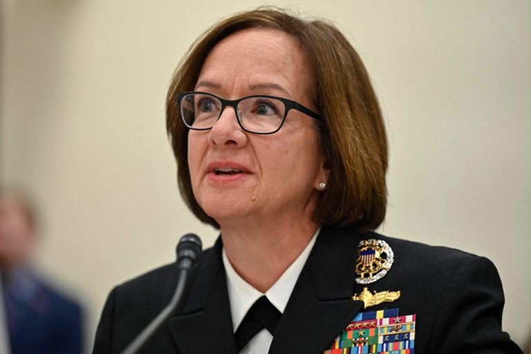 First woman named chief of the US Navy