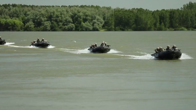 French soldiers take part in military exercises in Eastern Europe