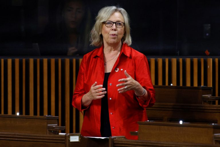 Green Party |  Elizabeth May on forced rest after hospitalization