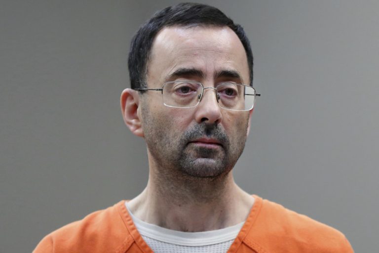 Gymnasts sexually assaulted |  Ex-athlete therapist Larry Nassar stabbed in prison