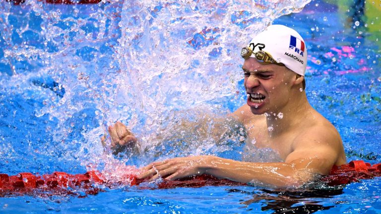 “He is a swimmer who is out of the ordinary”, greets the president of the French Swimming Federation