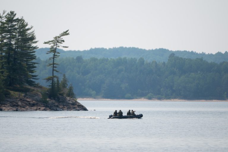 Helicopter crash in Petawawa |  The operation to recover the wreckage of the aircraft is launched