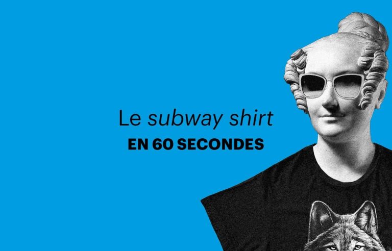 Hide your evening dress in the metro, the “subway shirt” fashion in 60 seconds