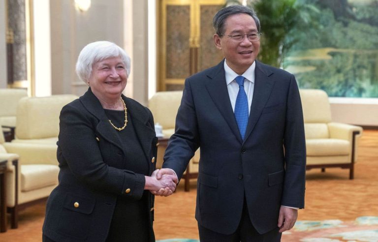 In Beijing, Yellen advocates “healthy competition” between China and the United States