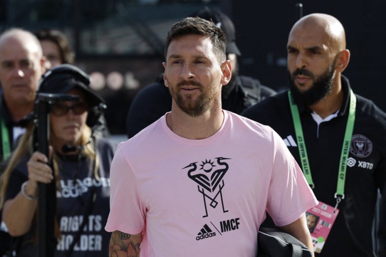 Inter-Miami |  Lionel Messi will start his first game on the bench