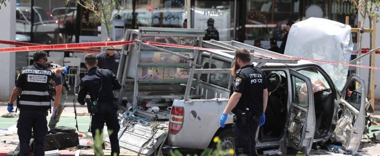 Israel: seven injured in a car-ramming attack in Tel Aviv