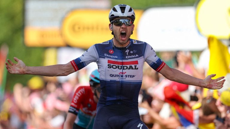 Kasper Asgreen surprises the sprinters in Bourg-en-Bresse and takes the 18th stage