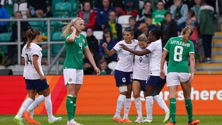 Les Bleues win in Ireland for their first warm-up match