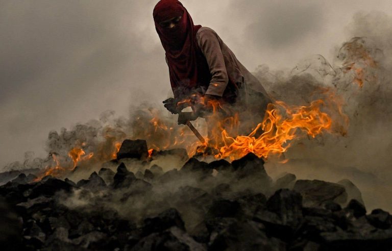 ‘Like hell’: Indian coal mines on fire for a century