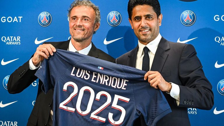 Luis Enrique is the new coach of PSG