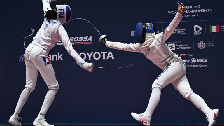 Marie-Florence Candassamy world champion in epee, first French titled since 2010