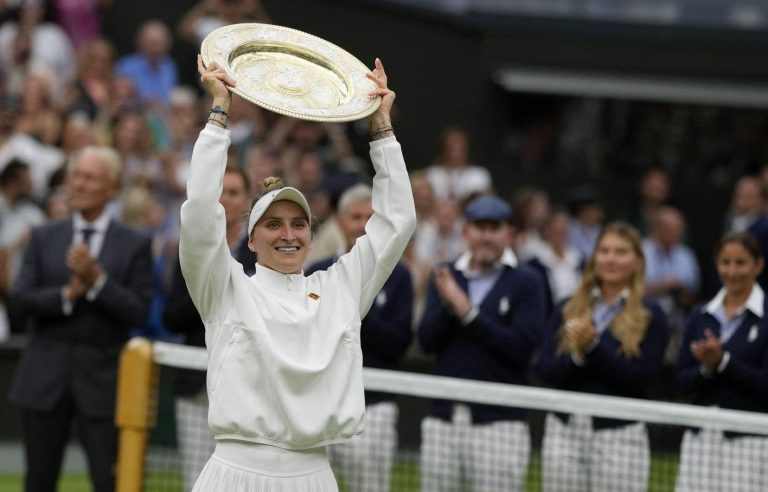 Marketa Vondrousova triumphs at Wimbledon