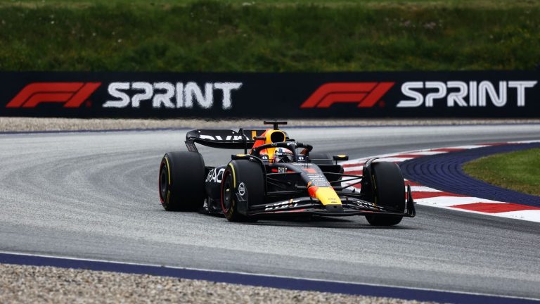 Max Verstappen wins the Austrian Grand Prix sprint race