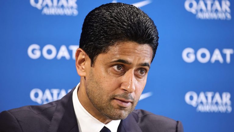 “No one is above” the club, recalls President Nasser al-Khelaïfi, during a visit to the new PSG training center