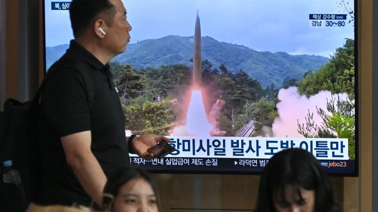 North Korea fires two missiles, shortly before commemorations of the end of fighting between the two Koreas