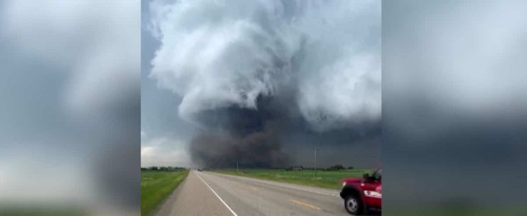 ON VIDEO |  Powerful tornado hits Alberta