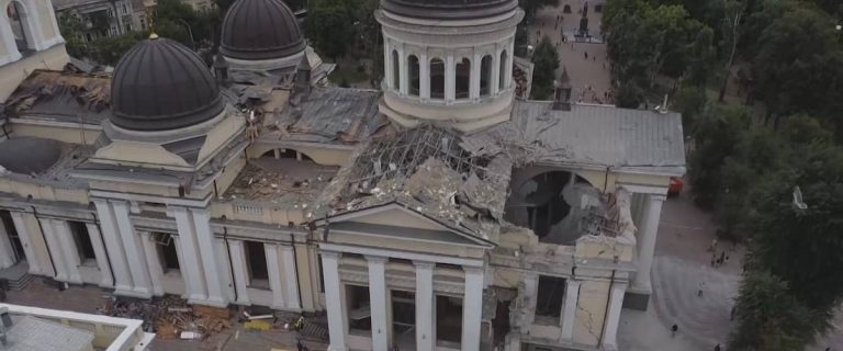 Odessa Cathedral hit, Ukrainian counter-offensive ‘failed’, Putin says