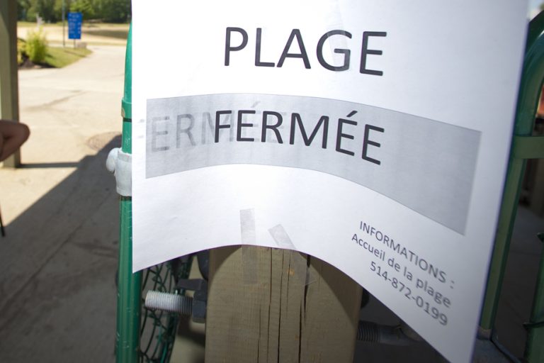 Parc Jean-Drapeau beach closed due to bacteria