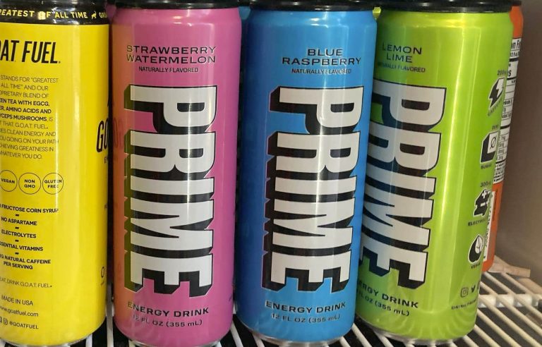 Popular hypercaffeinated drink ‘Prime’ subject to CFIA recall