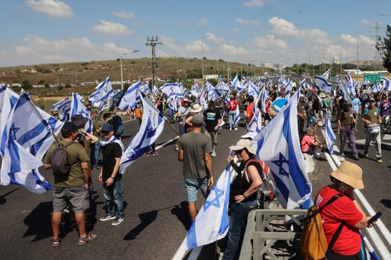 Protests against judicial reform after crucial vote in Israel