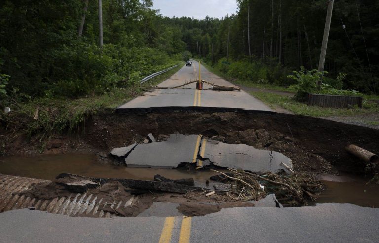 Research continues in NS.  for four missing in a torrent of water