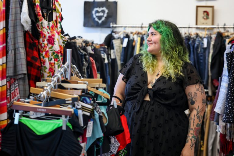 Second hand |  Few choices for plus-size people