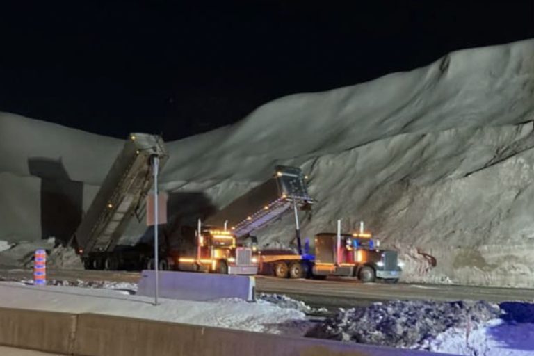 Snow Dumps in Montreal |  Avalanches cause concern