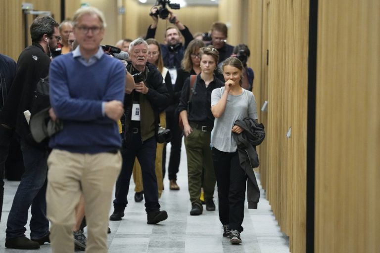 Sweden |  Greta Thunberg sentenced for disobeying the police