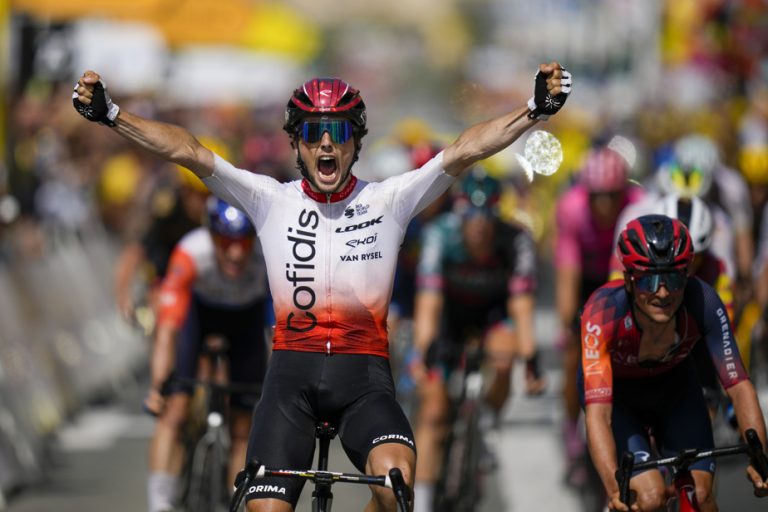 The Press at the Tour de France |  “Sick stuff!  “says the winner Victor Lafay