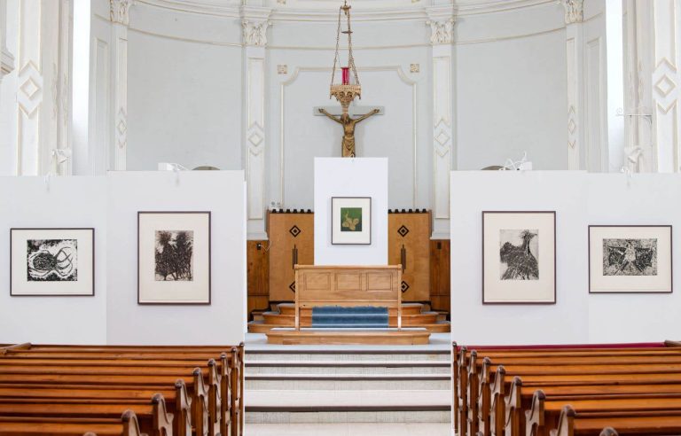 The church of Saint-Thuribe reopens its doors to welcome Riopelle