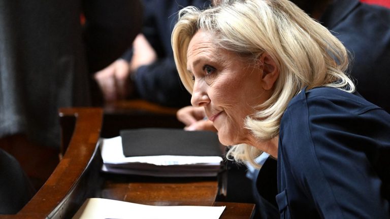 “The criminal response is not there”, according to Marine Le Pen