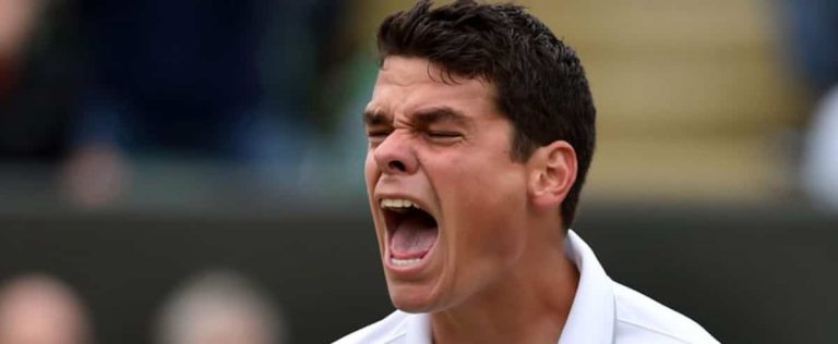 Three years later, Milos Raonic successfully returns to Wimbledon