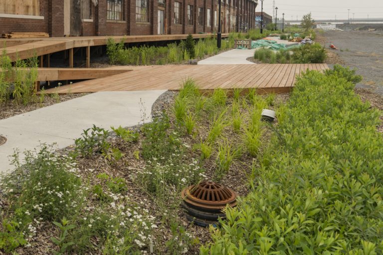 Torrential rains in Montreal |  A “blue-green alley” to the rescue in Pointe-Saint-Charles