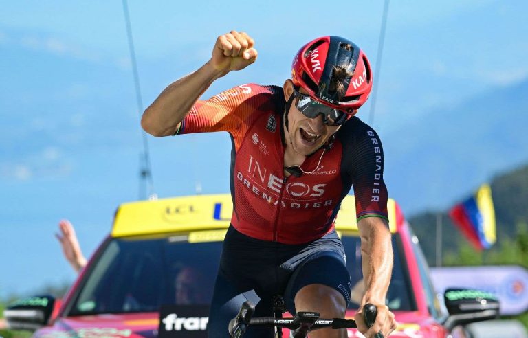 Tour de France: The Polish Michal Kwiatkowski wins alone at the top of the Grand Colombier