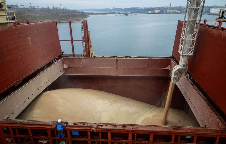 Ukraine accuses Russia of attacking grain export ports